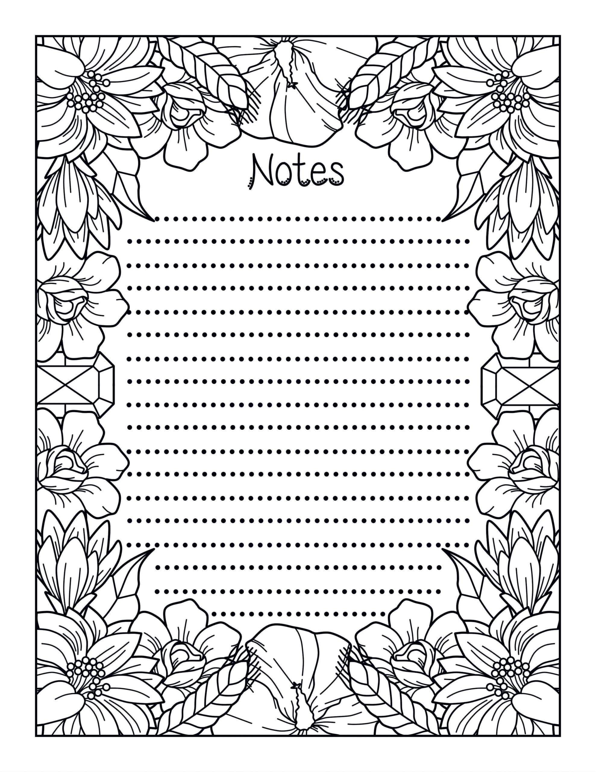 Meditation Coloring Planner - Ashley Yeo
