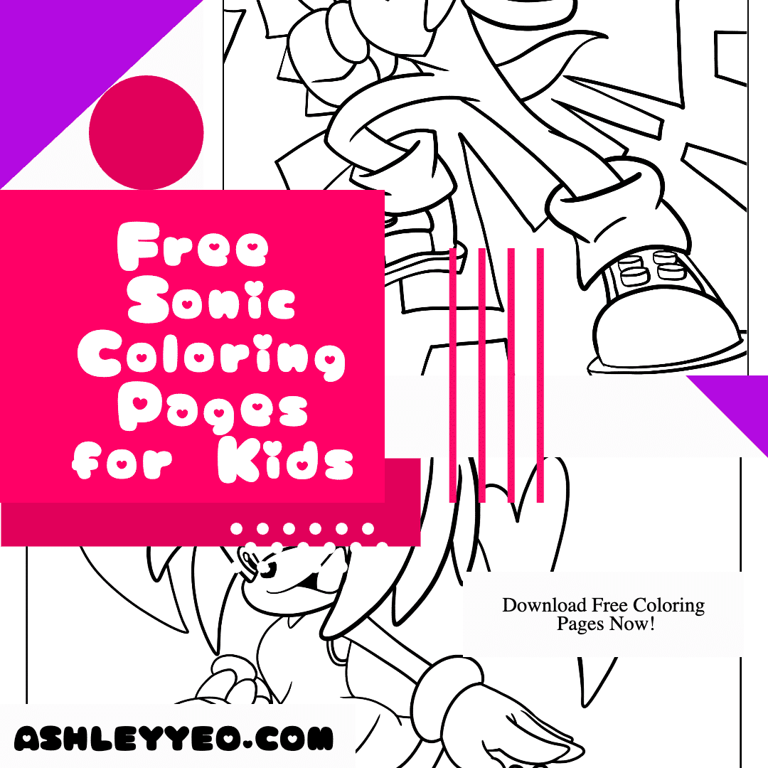 Free Printable Shadow The Hedgehog Coloring Pages For Kids