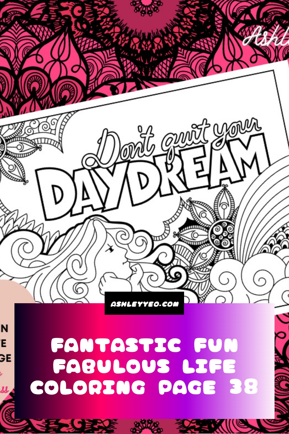 Fantastic Fun Fabulous Life Coloring Page 38