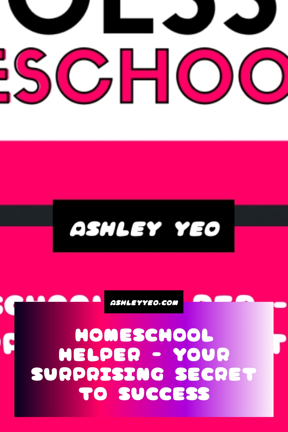 Homeschool Helper – Your Surprising Secret to Success