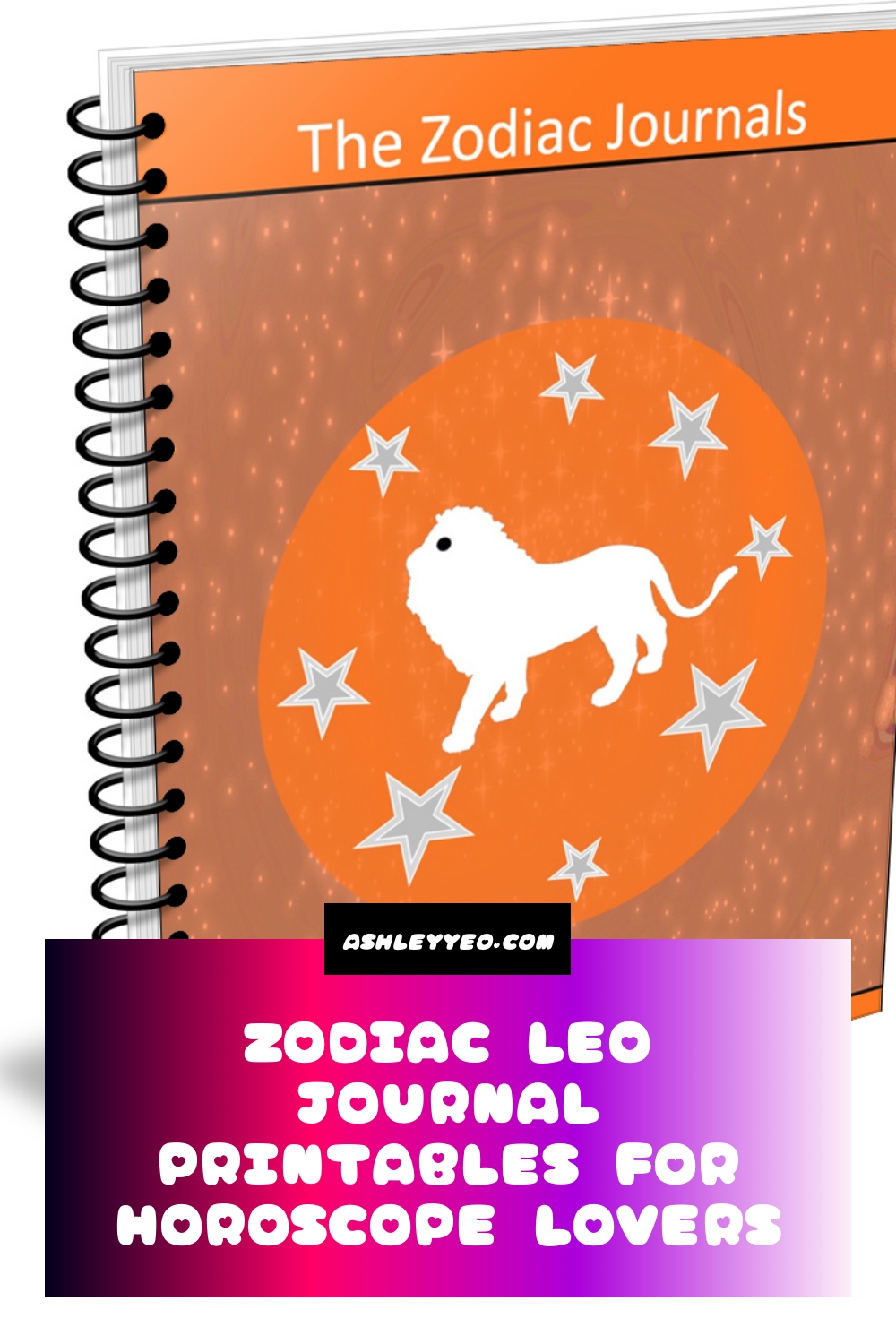 Free Zodiac Leo Journal Printables
