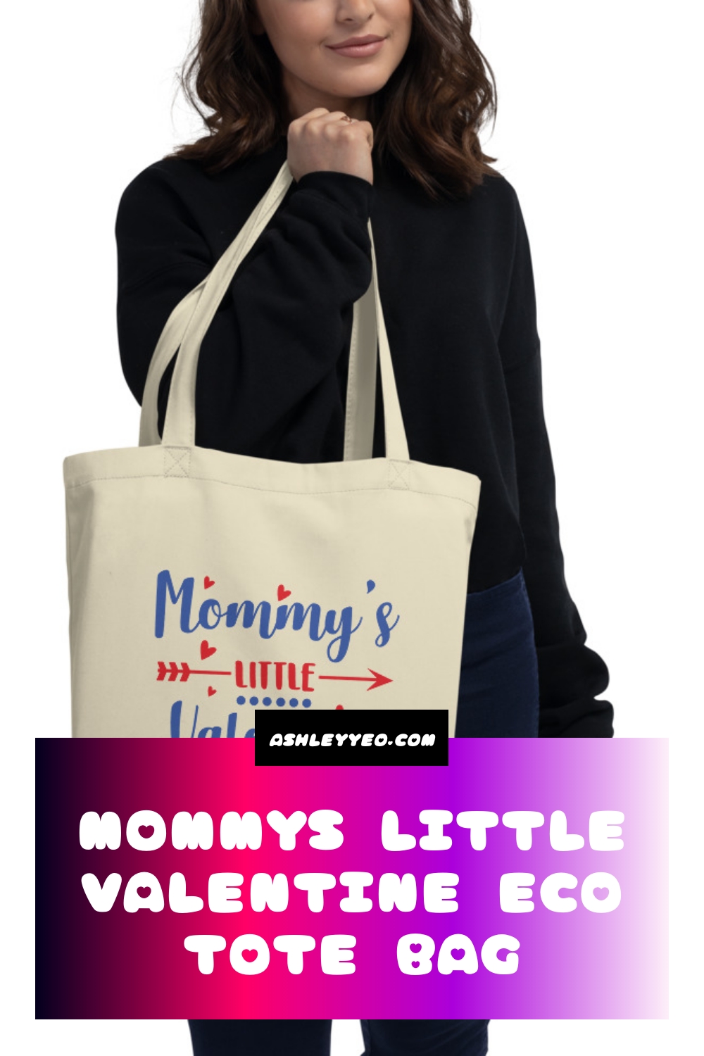 Mommys Little Valentine Eco Tote Bag