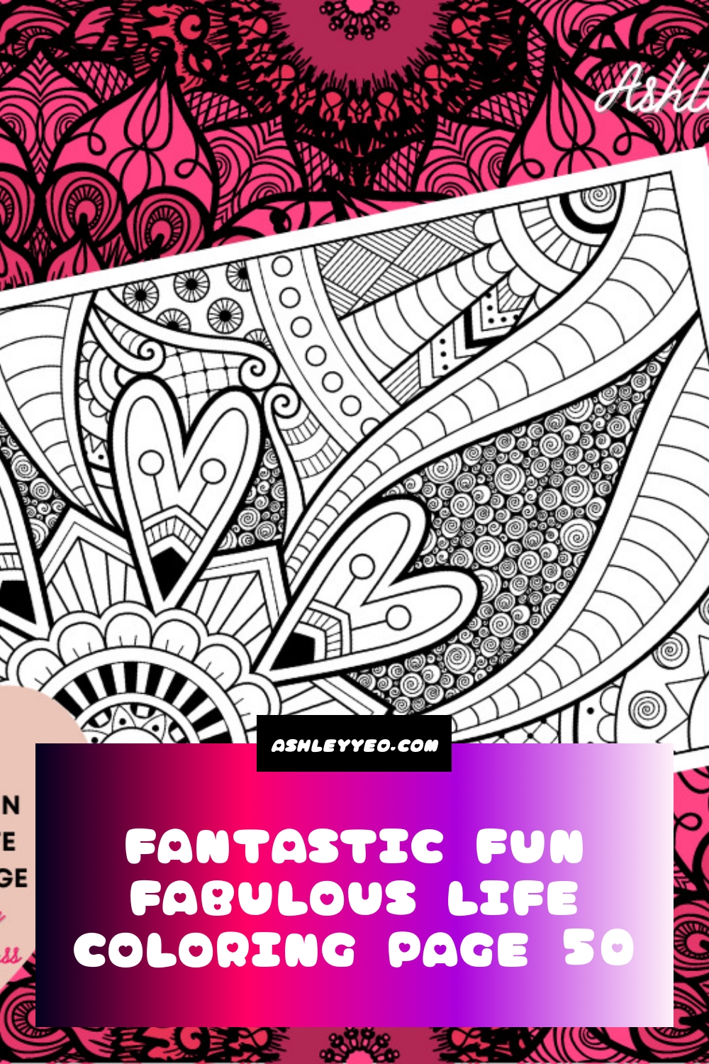 Fantastic Fun Fabulous Life Coloring Page 50