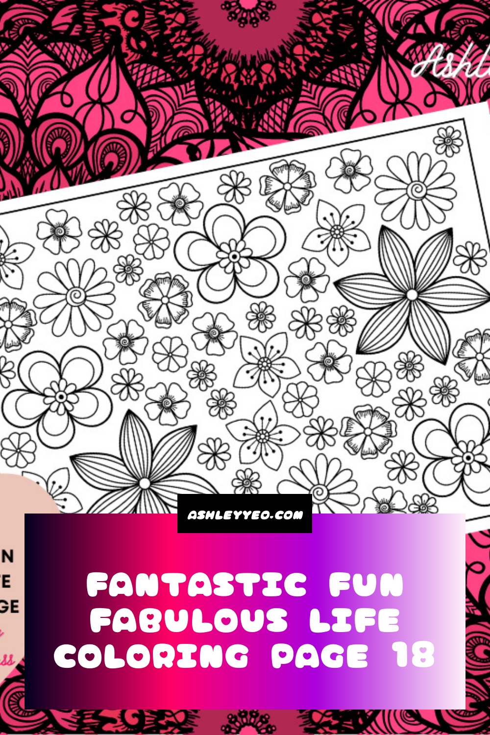Fantastic Fun Fabulous Life Coloring Page 18