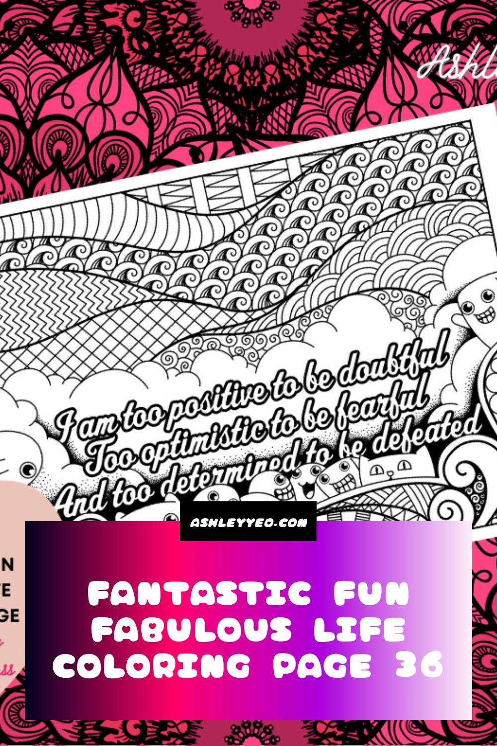 Fantastic Fun Fabulous Life Coloring Page 36