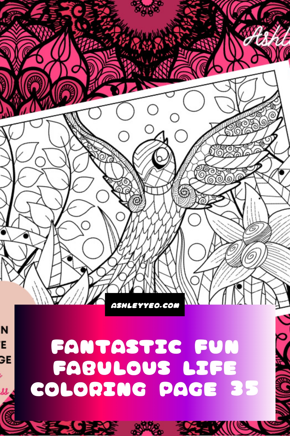 Fantastic Fun Fabulous Life Coloring Page 35