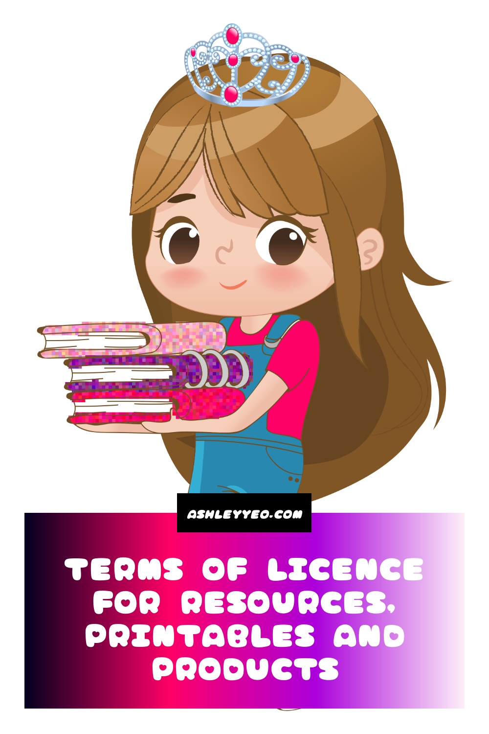 Terms Of Licence For Resources, Printables and Products